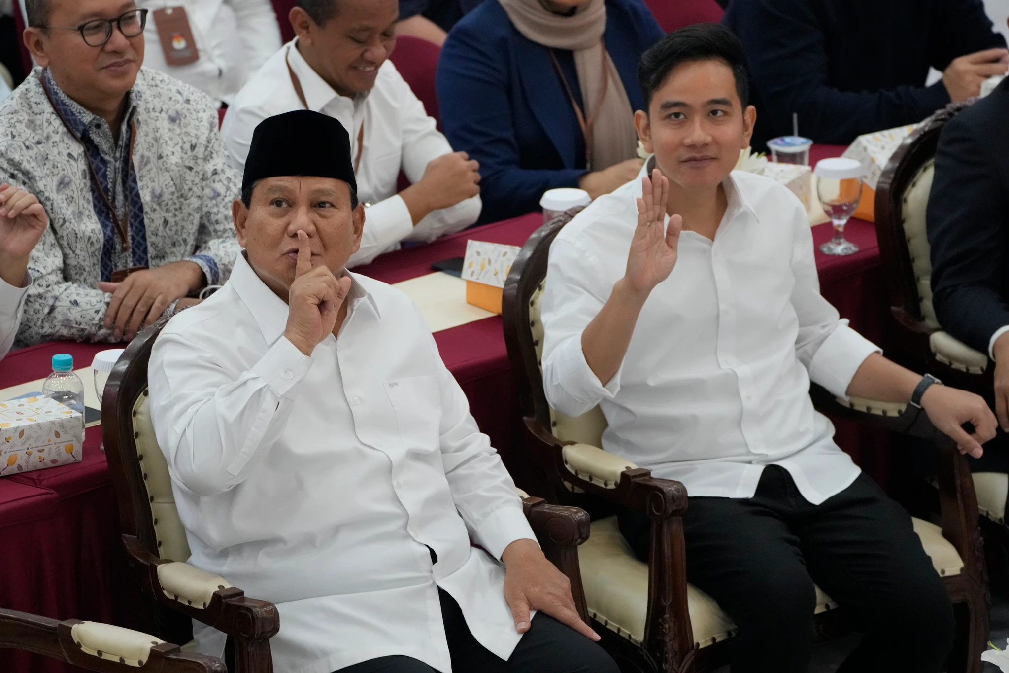 Indonesian Defense Minister and president-elect Prabowo Subianto