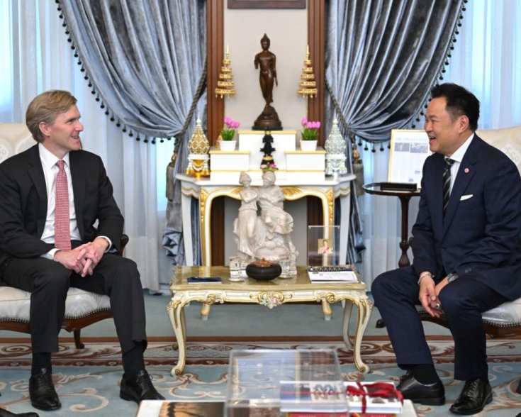 thai PM with US defense
