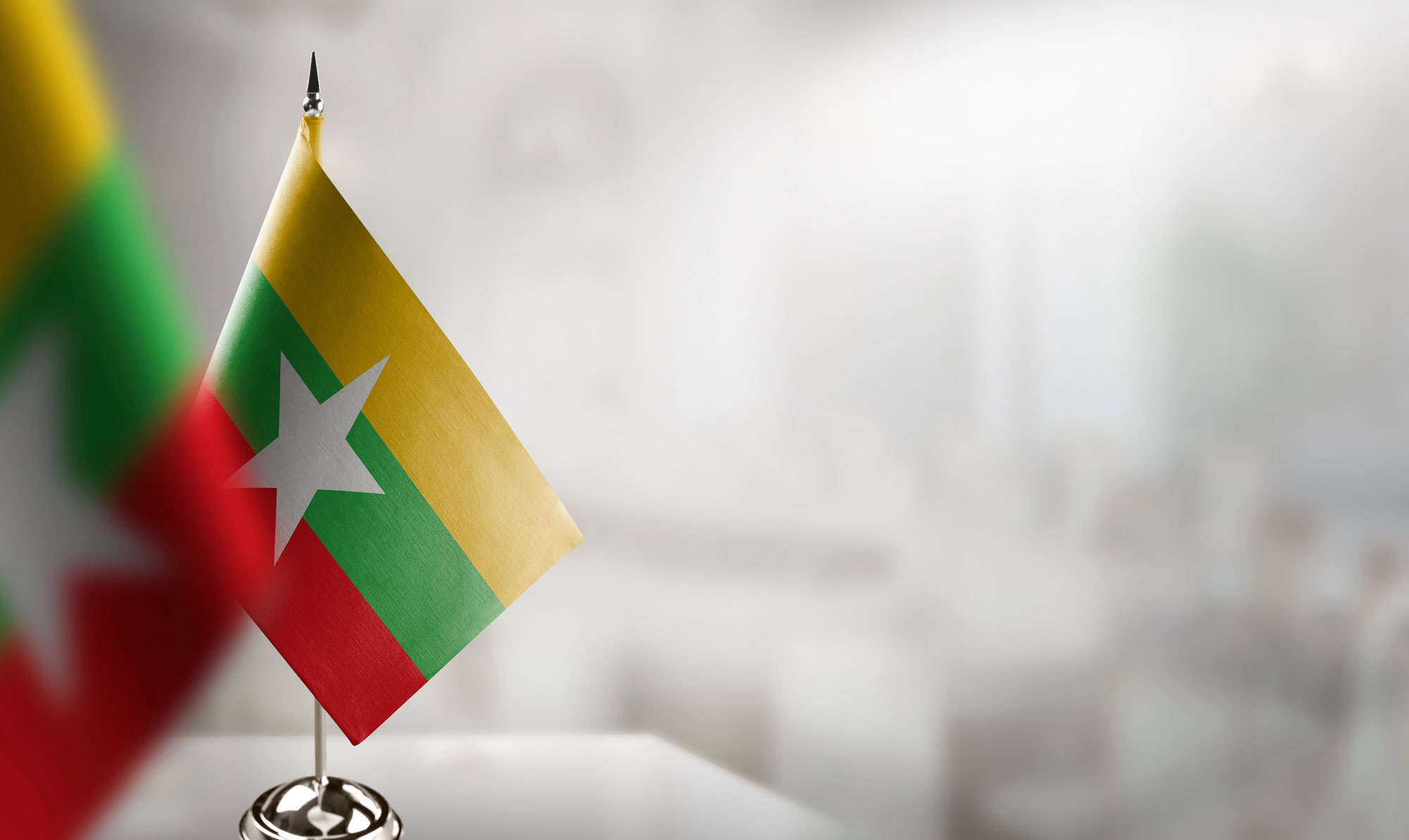 myanmar flag