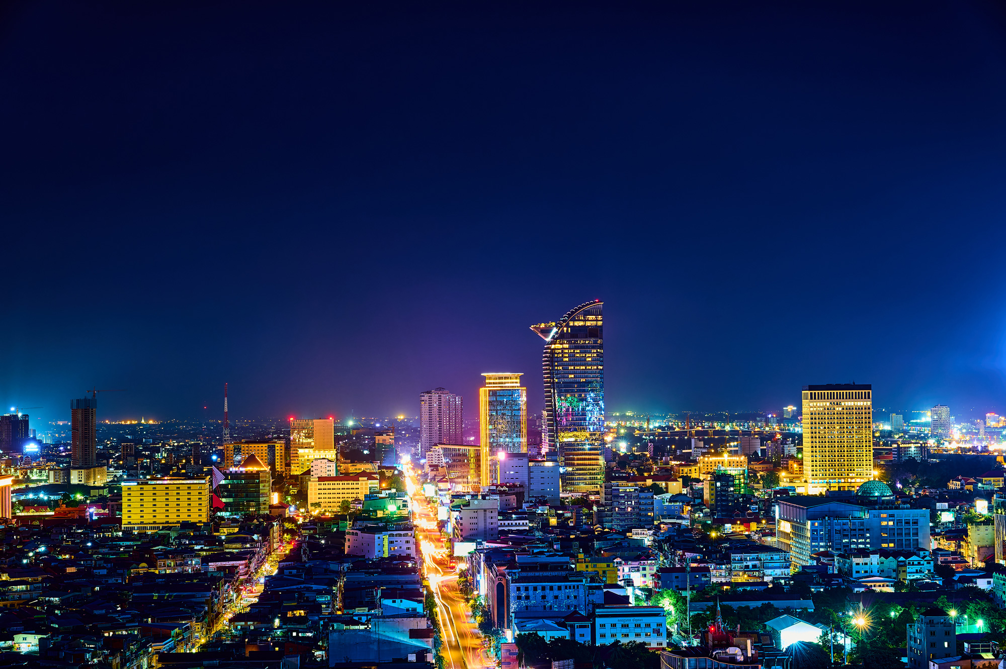 cambodia skyline