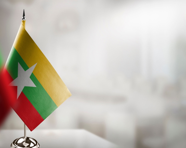 myanmar flag