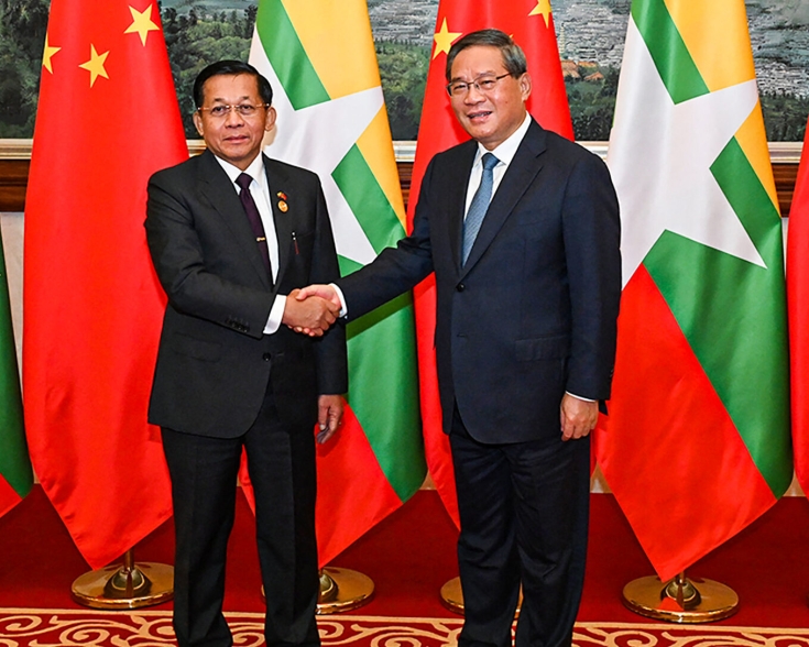 myanmar visit china